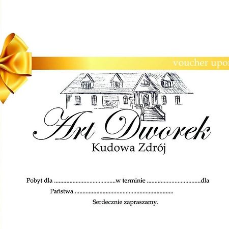 Pokoje Goscinne Art- Dworek Kudowa-Zdrój Eksteriør billede